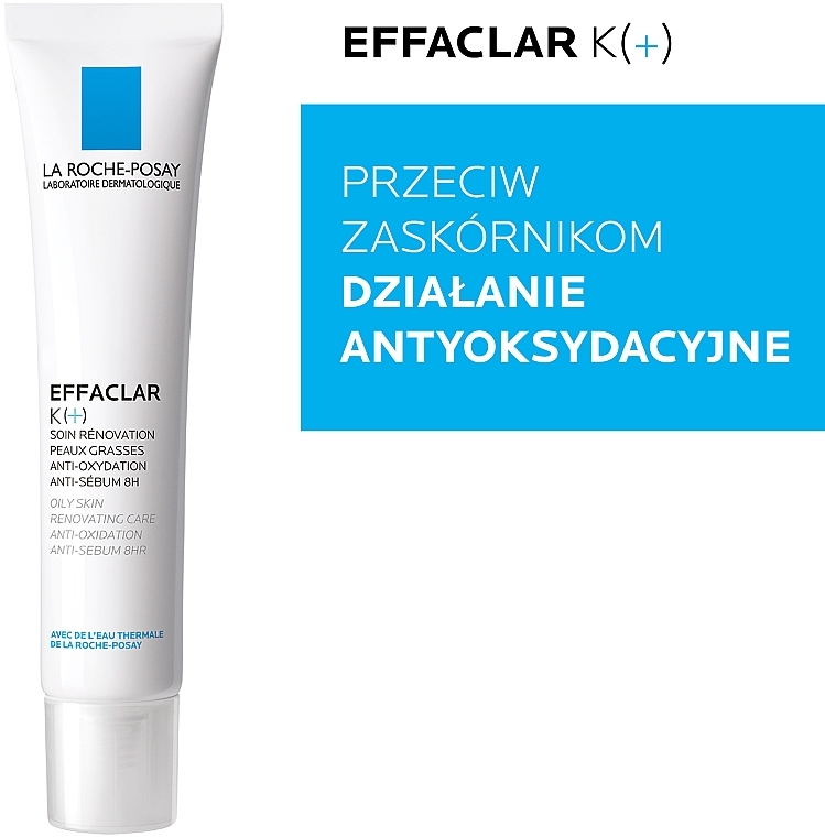 Trattamento rigenerante per la cura della pelle mista e grassa La Roche-Posay Effaclar K+