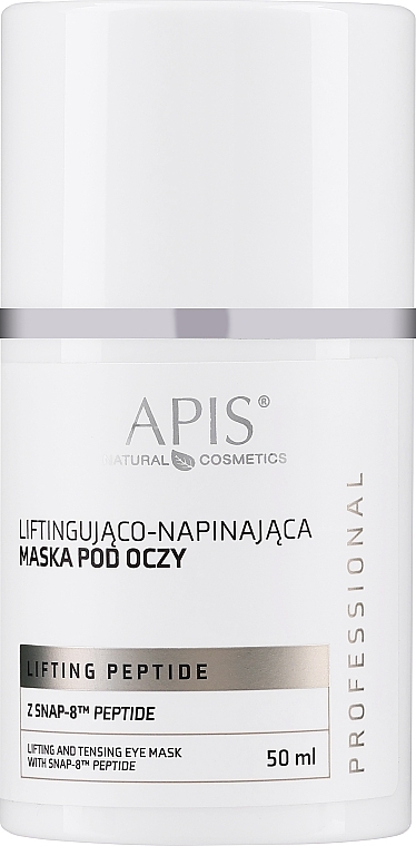 Maschera contorno occhi rassodante con peptidi - APIS Professional Lifting Peptide Lifting & Tightening Eye Mask With SNAP-8 Peptide