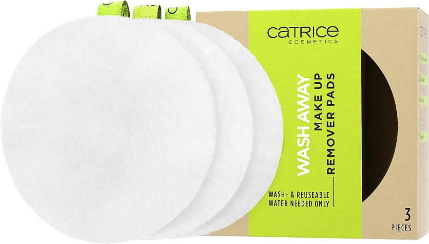 Spugne struccanti - Catrice Wash Away Make Up Remover Pads