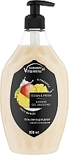 Duschgel-smoothie "Mango & Pineapple" Energy of Vitamins Clean&Fresh Shower Gel Smoothie	