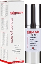 Mattifuing Serum for Oily Skin Skincode Essentials S.O.S Oil Control Balancing Serum