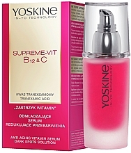 Föryngrande ansiktsserum Yoskine Supreme-Vit B12 & C Anti-Aging Vitamin Serum