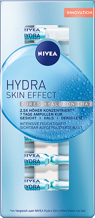 Fuktgivande ansiktsampull - Nivea Hydra Skin Effect 7-Day Hydrating Treatment In Ampoules