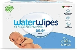 Babyvåtservetter, 720 st. WaterWipes Baby Wipes