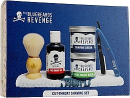 Uppsättning The Bluebeards Revenge Cut-Throat Shaving Set