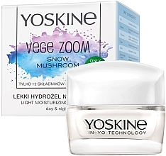 Lätt fuktgivande ansiktskräm-gel Yoskine Vege Zoom Snow Mushroom