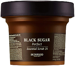 Black Sugar Face Scrub SkinFood Black Sugar Perfect Essential Scrub 2X