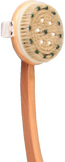 Massage Kroppsborste 1901, Med Träskaft - Top Choice Wooden Brush Massager