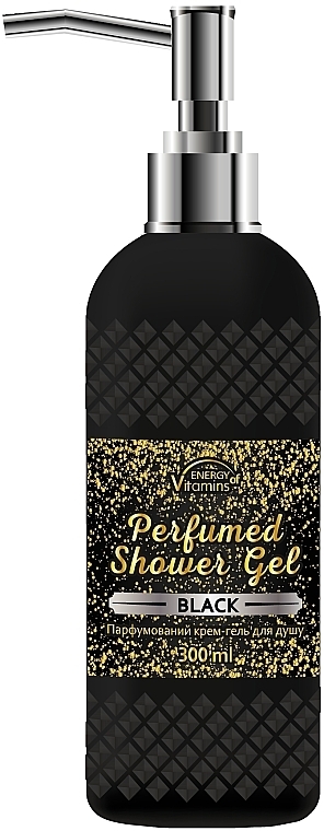 Perfumed Shower Gel "Black" - Energy of Vitamins Perfumed Black