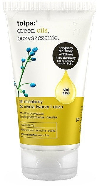 Facial Micellar Gel - Tolpa Green Oils Micellar Gel