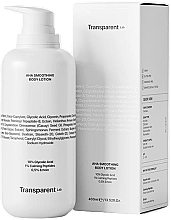 Utjämnande Body Lotion Transparent Lab Aha Smoothing Body Lotion