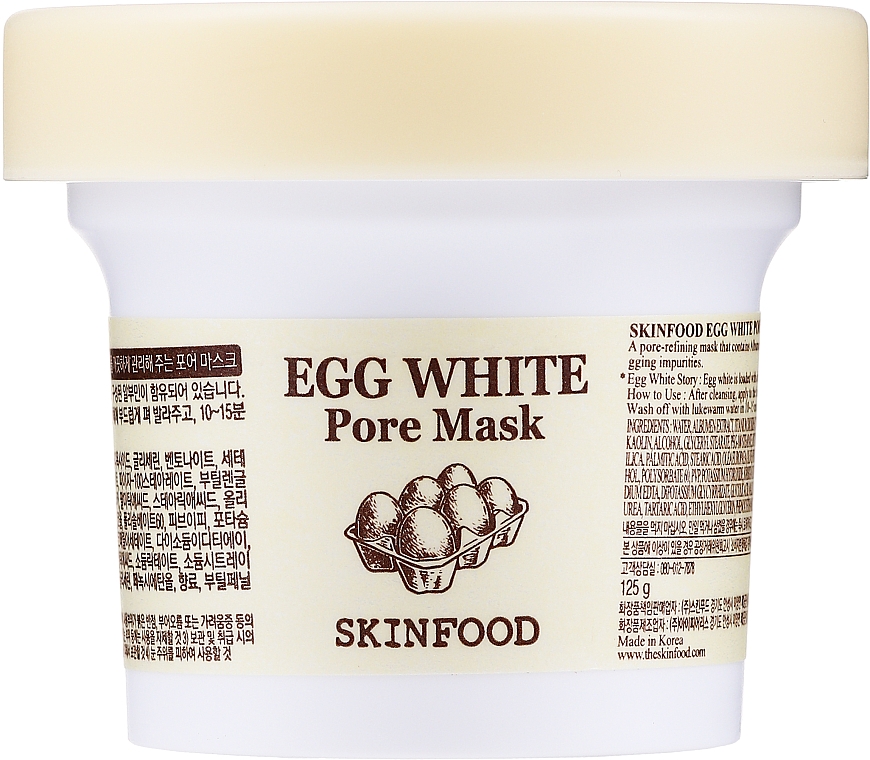 Purifying and Pore Tightening Egg White Face Mask - Skinfood Egg White Pore Mask