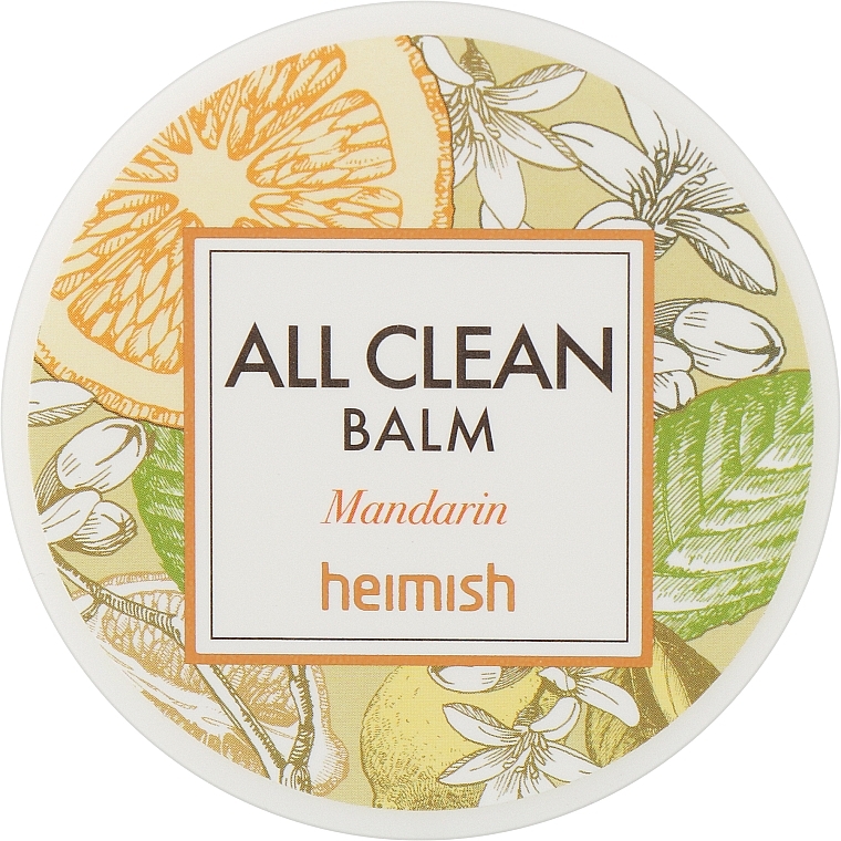 Mandarin Cleansing Makeup Remover Balm - Heimish All Clean Balm Mandarin