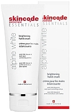 Ljusande handkräm Skincode Essentials Alpine White Brightening Hand Cream