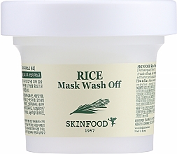 Rice Cleansing Mask Skinfood Rice Mask Wash Off