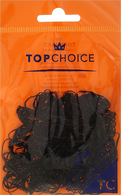 Elastic Hair Bands, 22722, black - Top Choice