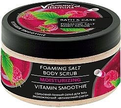 Body scrub salt skum, fuktgivande "Vitamin Smoothie" Delicious Secrets Energy of Vitamins Body Scrub Salt