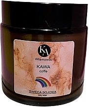 Doftande soja ljus 'kaffe' KaWilamowski Coffe