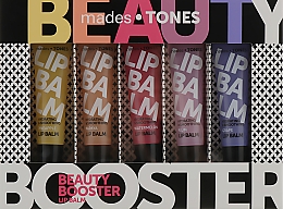 Läppbalm Set Tones Beauty Booster Lip Balm Quintet (5 x balm/15ml)