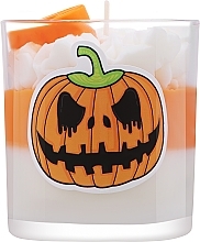 Dekorativt Halloween-ljus, pumpa med en grön svans KaWilamowski Scented Candle	