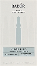 Ampoules à l'acide hyaluronique pour visage	 Babor Ampoule Concentrates Hydra Plus