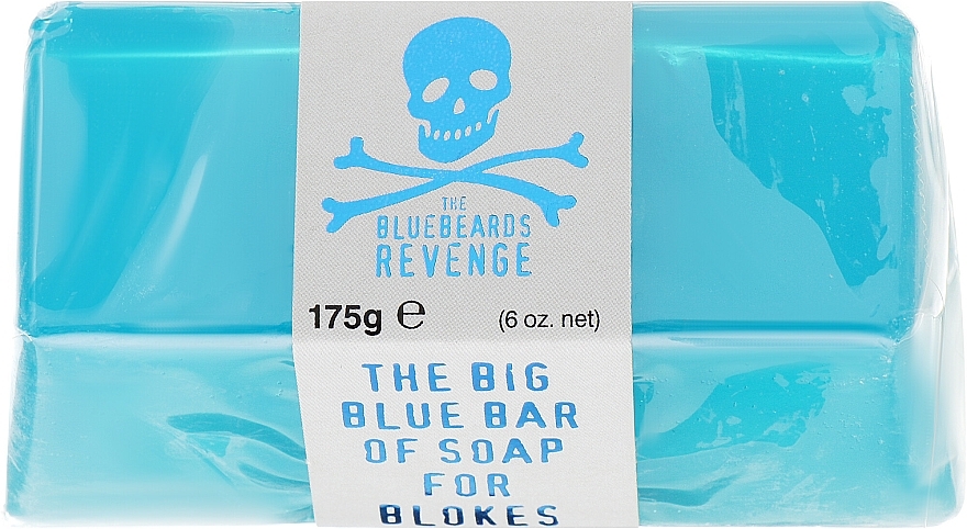 Ansikts- och kroppstvål - The Bluebeards Revenge Big Blue Bar Of Soap For Blokes 