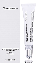 Läppreparationsmask Transparent Lab Overnight Soft + Smooth Lip Treatment Niche Beauty Lab