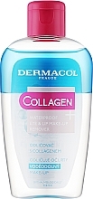 Dermacol Collagen Waterproof Eye & Lip Make Up Remover Tvåfas vattenfast sminkborttagare