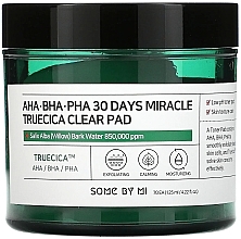 Syra Pads För Problemhud Some By Mi AHA BHA PHA 30 Days Miracle Truecica Clear Pad