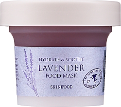 Moisturizing & Soothing Lavender Face Mask Skinfood Lavender Food Mask