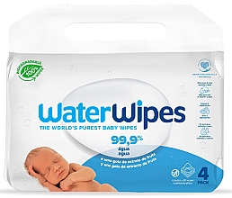 Babyvåtservetter, 4x60 st WaterWipes Baby Wipes