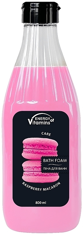 Raspberry Foam Bath Shake - Vkusnyye Sekrety Energy of Vitamins