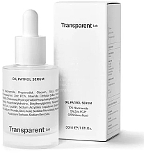 Mattifierande ansiktsserum Transparent Lab Oil Patrol Serum