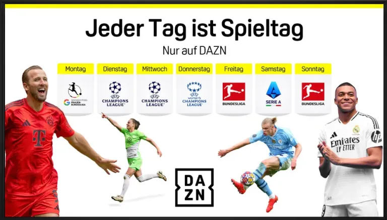 Sport schauen mit DAZN