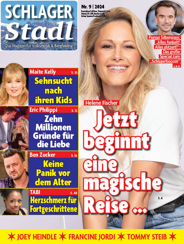 Schlager Stadl” Nr. 9 | 2024 (Zeitschrift) *** inkl. 8-seitigem SCHLAGERBOOOM Special