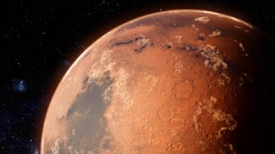 Bild 3D-Darstellung des Mars