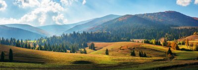 Bild Bergpanorama im Herbst