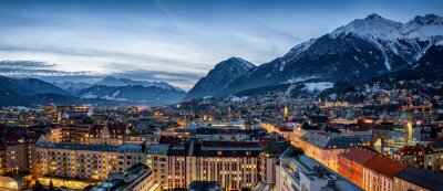 Bild Panorama der Stadt Innsbruck