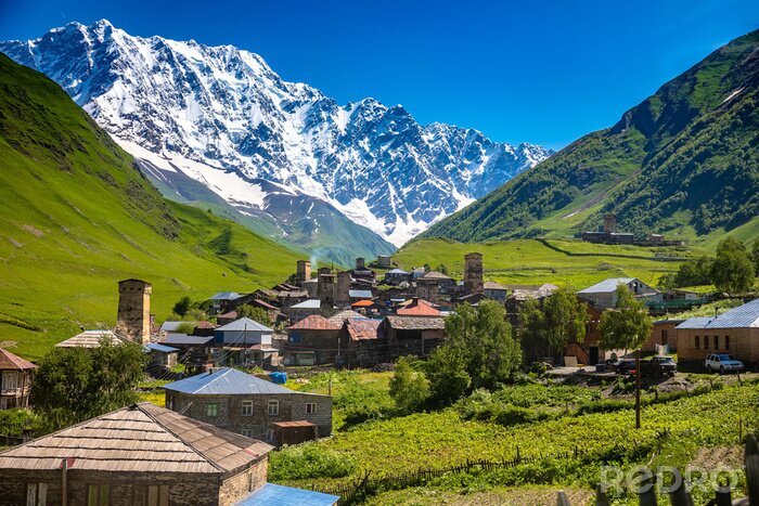 Bild Sommer im Bergdorf