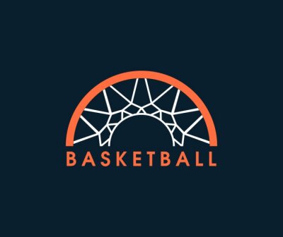 Bild Sportlogo von Basketball