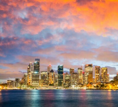 Bild Sydney Australien Skyline und Wolkenkratzer