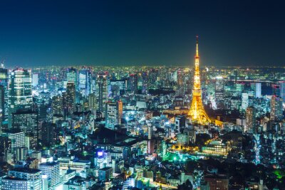 Bild Unmenge von Wolkenkratzern in Japan