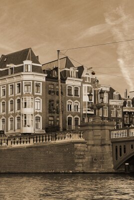 Amsterdam in Sepia