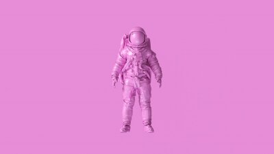 Astronaut in rosa