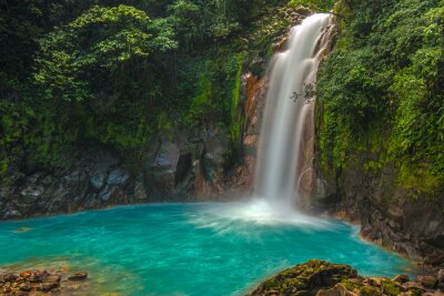 Fototapete Exotischer Wasserfall