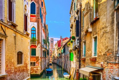 Fototapete Gesättigte landschaft von venedig