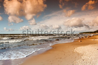 Fototapete Meer Strand und Himmel