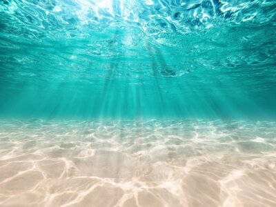 Fototapete Meeresansicht am Wasser