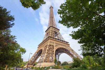 Fototapete Paris und Eiffelturm