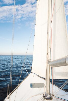 Fototapete Segelboot während der Reise